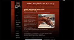 Desktop Screenshot of dressuurpaardenveiling.nl